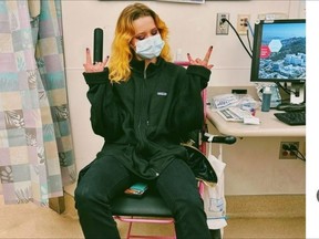 Ava Phillippe ankle injury Instagram ONE USE