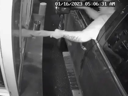 Man arrested after abduction attempt through drive-thru window fails