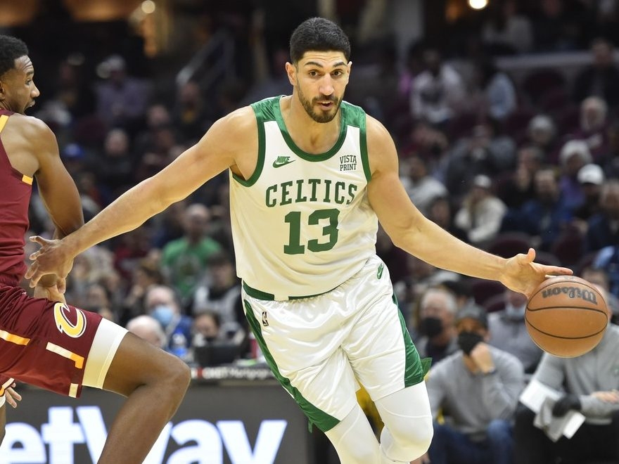 Celtics' Enes Kanter's lack of playing time is 'strictly based on