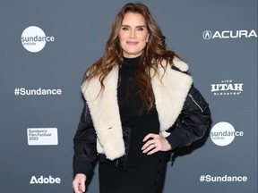 Brooke Shields attends the 2023 Sundance Film Festival "Pretty Baby: Brooke Shields" premiere at Eccles Center Theatre on Jan. 20, 2023 in Park City, Utah.