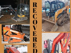 Ramki Sasithasan, 33, of Markham, faces an assortment of charges after $400,000 in allegedly stolen construction equipment was recovered by cops.
