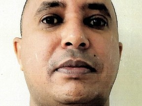 An image released Jan. 19, 2023 by Toronto Police of Tesfaye Asefa, 44.