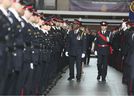 Former police chief Mark Saunders takes part in a graduation ceremony for new Toronto Police officers on Jan. 31, 2020.