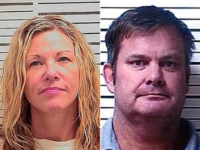 Lori Vallow Daybell and Chad Daybell are pictured in police booking photos taken in 2020.