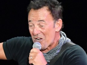 Bruce Springsteen and the E Street Band perform in 2016 in Washington, D.C.