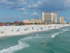 A view of the idyllic Panama City Beach from the 1,500-foot Russell Fields Pier.