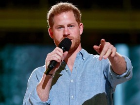 Prince Harry in California on May 2, 2021.