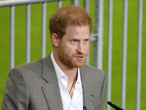Prince Harry at an Invictus Games event in September 2022.