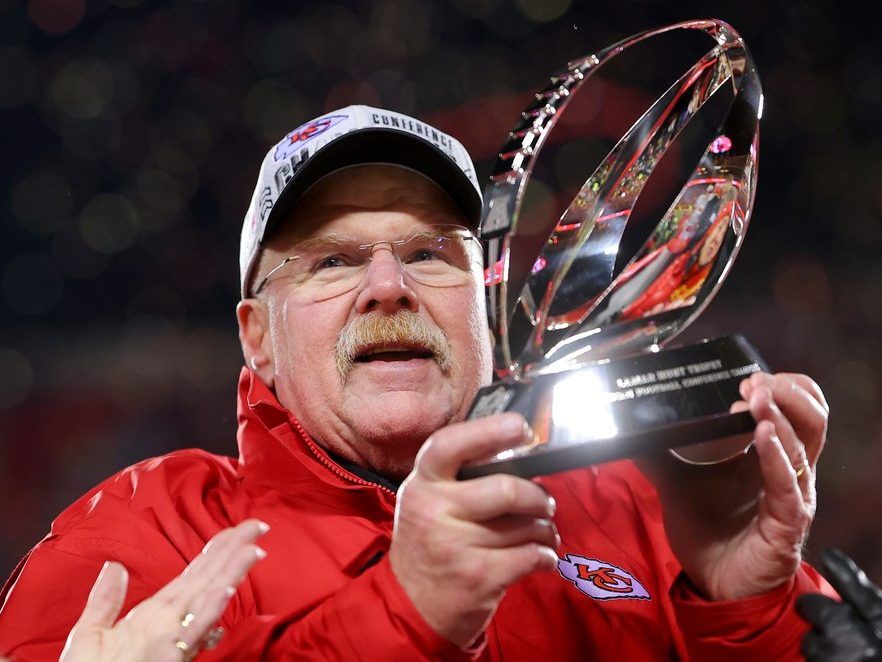 Chiefs HC Andy Reid rises to second on postseason wins list