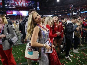 Gracie Hunt, daughter of Kansas City Chiefs CEO Clark Hunt, poses for a picture after the Kansas City Chiefs beat the Philadelphia Eagles in Super Bowl LVII at State Farm Stadium on February 12, 2023 in Glendale, Arizona. (Photo by Gregory Shamus/Getty Images)