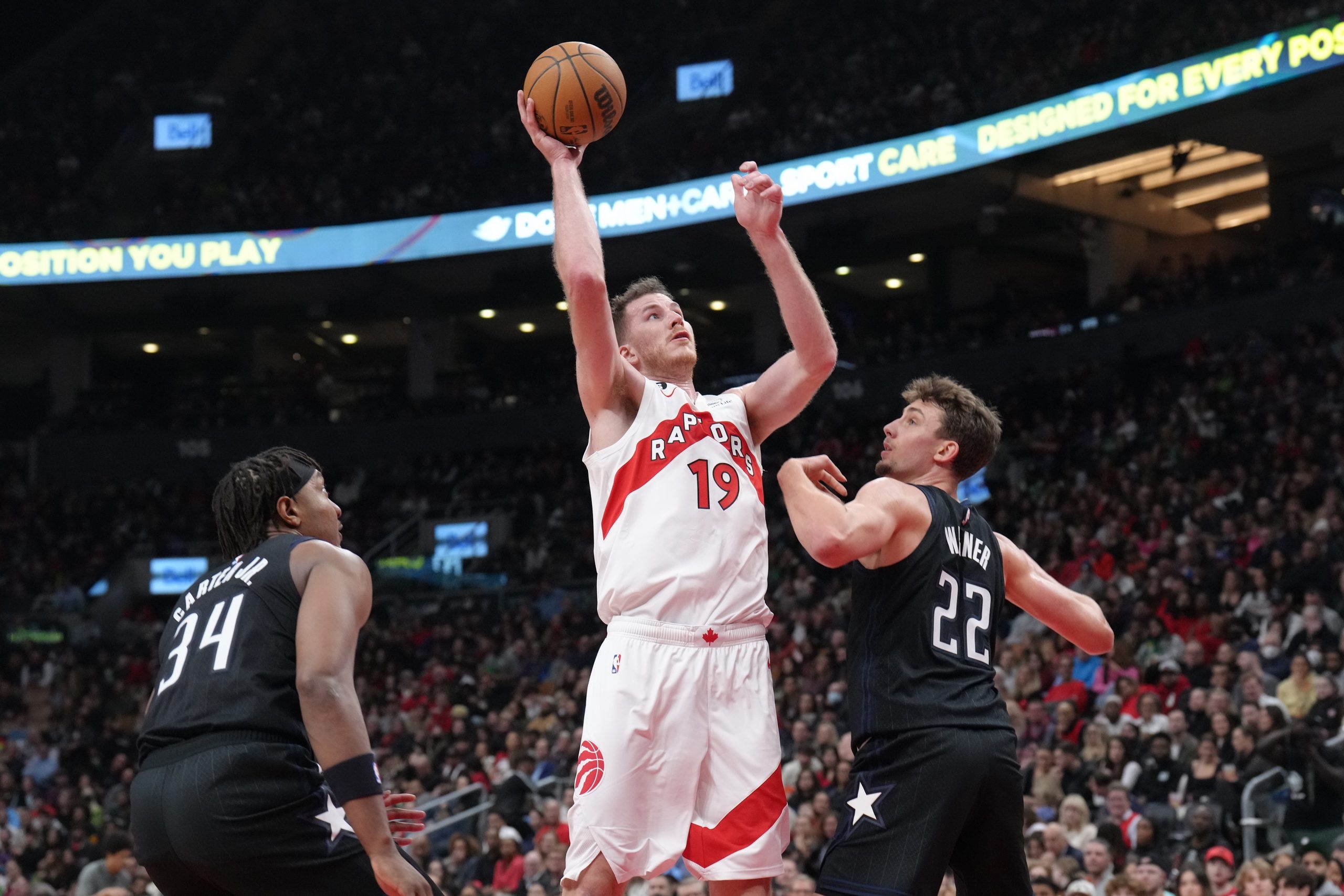 Poeltl comes up big offensively as well this time in Raptors win over Orlando