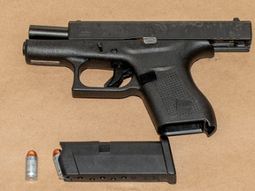 Peel Regional Police have charged two men - one bound by an existing order - and three women with 16 firearm-related and other offences collectively after a traffic stop in Brampton.