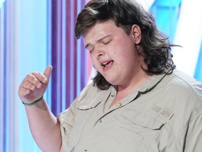 Trey Louis is seen auditioning for American Idol in an episode that aired on Sunday, Feb. 26, 2023.