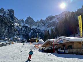 Axamer Lizum Ski Resort  is located in the Innsbruck region of Austria.