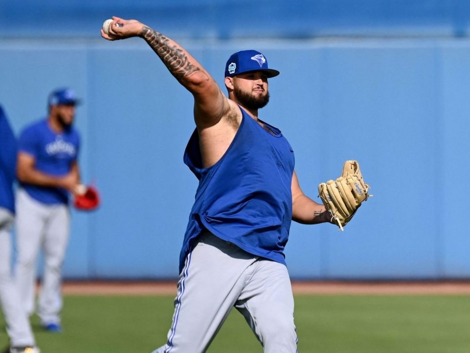 Blue Jays' Manoah produces 'great content' with arm and voice at