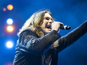 Ozzy Osbourne performs at the Air Canada Centre in  Toronto on Saturday November 27, 2010 in support of his album Scream.