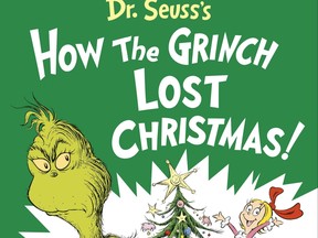 A recent undated image provided by Dr. Seuss Enterprises shows the cover of the new book "How the Grinch Lost Christmas!" Seuss Enterprises, the company that owns the Dr. Seuss intellectual property, is releasing the sequel to the iconic children's book "How the Grinch Stole Christmas!"
