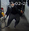 This unidentified man is sought for a violent carjacking that left a woman injured in Milton on Tuesday, Feb. 21, 2023.
