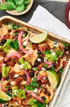 Plant-Based Carne Asada Nachos – supplied