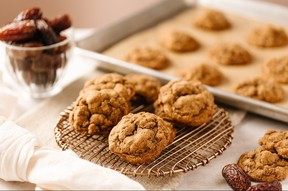 Chewy Ginger and Date cookies – supplied Natural Delights
