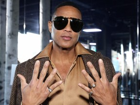 Don Lemon poses while attending the Michael Kors show during the New York Fashion Week in New York City February 15, 2023.