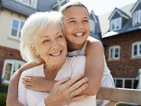 A grandmother feels uncomfortable visiting her daughter-in-law and grandchildren.