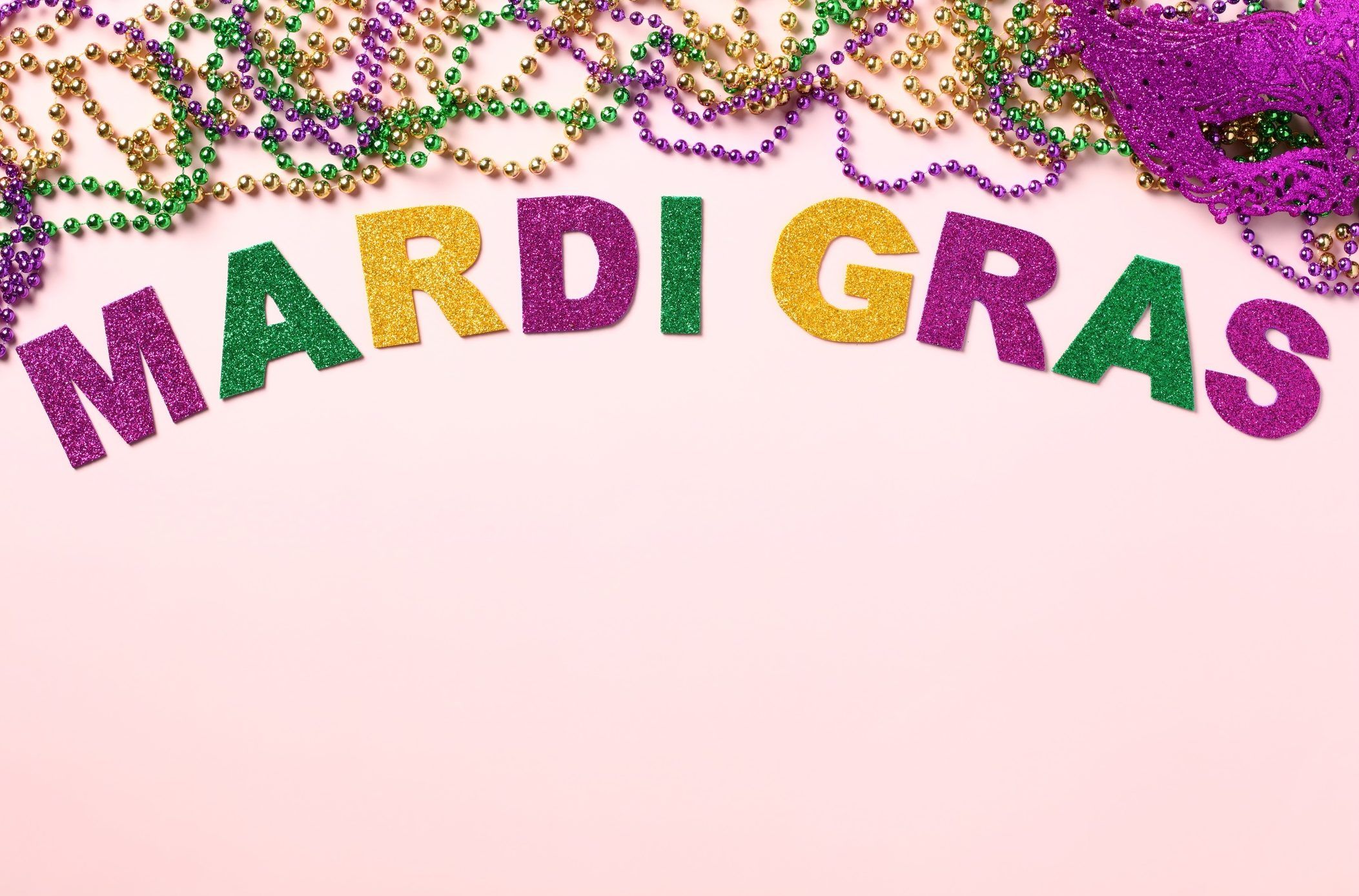 mardi gras style font