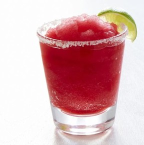 Frozen Hibiscus Margaritas – Ryan Liebe photo for Food Network