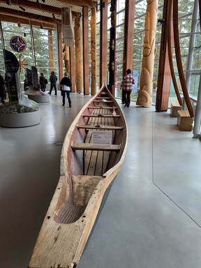 Inside the Squamish Lil’wat Cultural Centre. Jane Stevenson/Toronto Sun