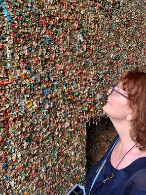 The Gum Wall in Post Alley is best seen but not touched. Lance Hornby/Toronto Sun