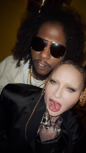Madonna is responding to backlash over her appearance at the Grammys.
