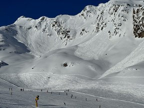 Sölden is best known for its glacier skiing and high altitude snow reliability