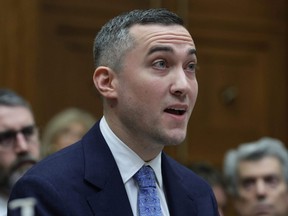 Yoel Roth, former global head of trust and safety of Twitter, testifies during a hearing before the House Oversight and Accountability Committee at Rayburn House Office Building on Capitol Hill in Washington, D.C., Wednesday, Feb. 8, 2023.