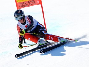 Alpine Skiing - FIS Alpine Ski World Cup - Women's Super G - Meribel, France - February 8, 2023
Canada's Marie-Michele Gagnon in action.