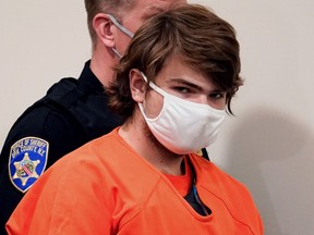 White supremacist gets life in prison for Buffalo massacre Payton Gendron is led into the courtroom for a hearing at Erie County Court, in Buffalo, N.Y., on May 19, 2022.