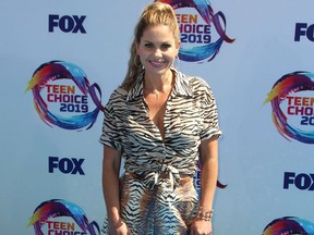 Actress Candace Cameron Bure attends the Teen Choice Awards in Hermosa Beach, Calif., Aug. 11, 2019.