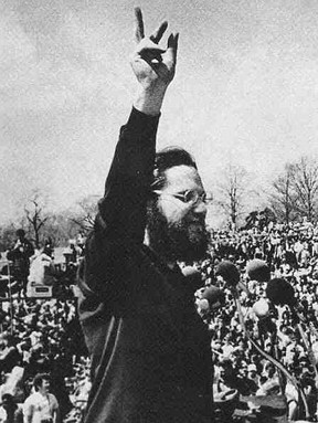 PEACE, MAN: Ira Einhorn at Earth Day. TEMPLE UNVIERSITY/ ASSOCIATED PRESS