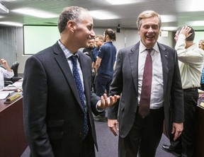 Josh Colle (left). TORONTO SUN