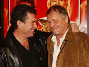 Paul Michael Glaser and David Soul at Starsky and Hutch premiere in 2004.
