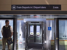 Toronto's Pearson Airport says the rail link connecting Union Station in Downtown Toronto to the airport is "experiencing service issues" and none of the trains along that line will run Saturday.