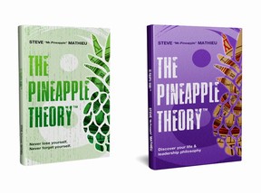 The Pineapple Theory books. SUPPLIED.