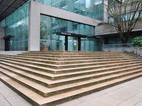 The B.C. Supreme Court in Vancouver.