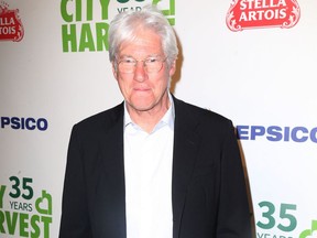 Richard Gere attends the City Harvest 35th Anniversary Gala in New York City in April 2018.