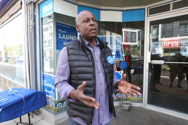 Former TO police chief Mark Saunders launches mayor campaign