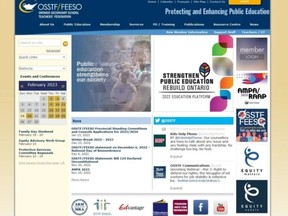 An image from the Ontario Secondary School Teacher’s Federations website.