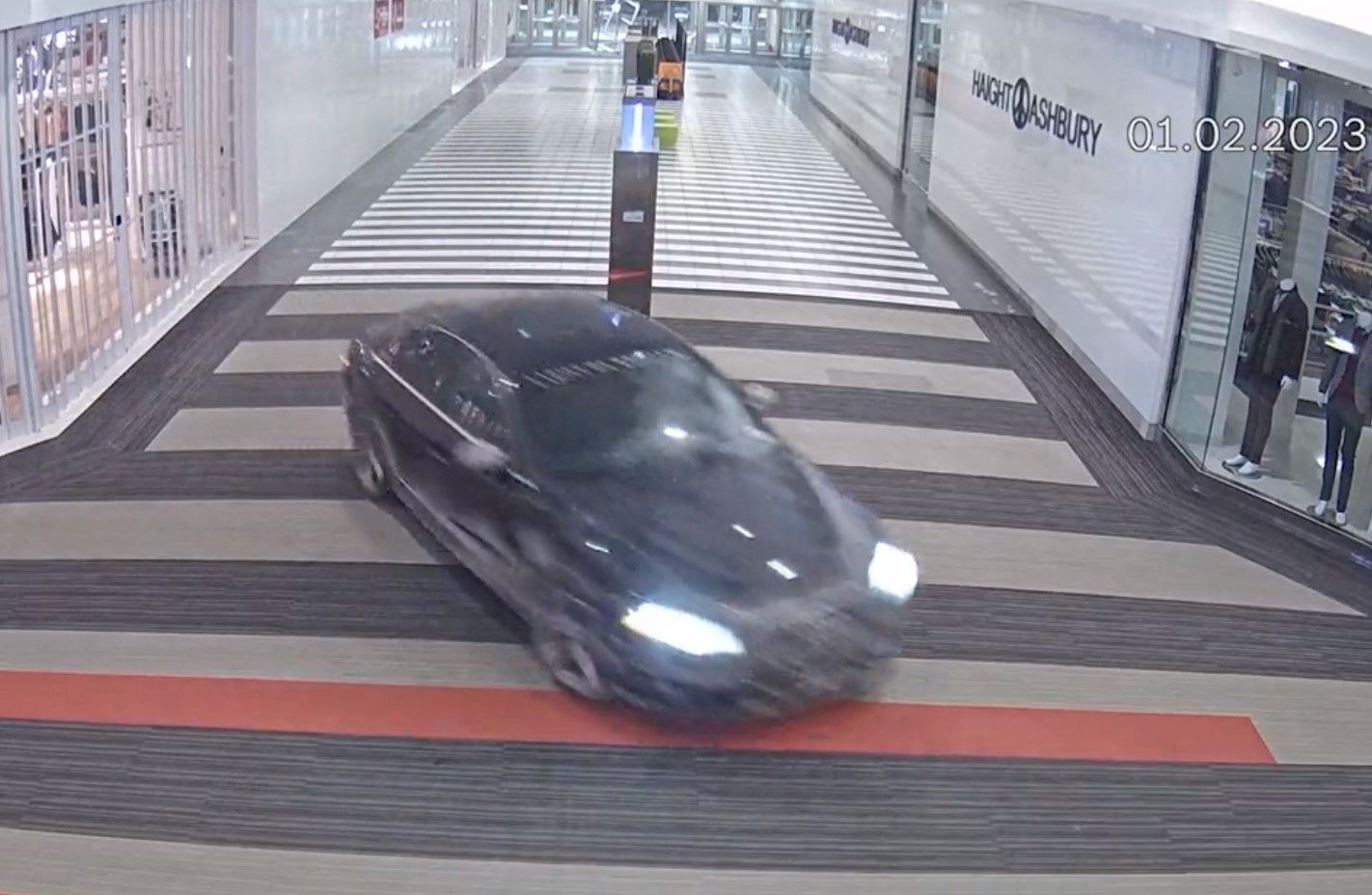 'AUDACIOUS CRIME': Video Shows Car Driving Through Vaughan Mills Mall ...