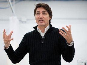 Trudeau pushing softer approach to temporary visas, less focus on risk of overstaying Prime Minister Justin Trudeau takes part in a discussion with nursing students from Algonquin College in Ottawa, Friday, Feb. 10, 2023.