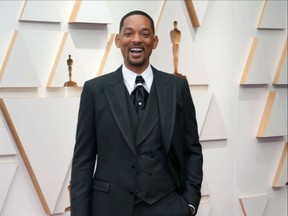 Will Smith attends the 94th Annual Academy Awards at the Dolby Theatre in Hollywood, Calif., March 27, 2022.
