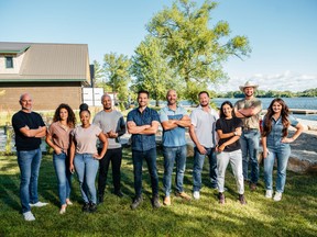 New HGTV series Renovation Resort introduces four keen-eyed teams, eager to impress the two HGTV stars with their distinct design approaches: April and Arnold from Chicago, Savannah and Kyle from Phoenix, and Jena and Sean and Rotem and Troy from Toronto. The series is set to premiere Sunday, March 5. IMAGE COURTESY OF HGTV CANADA