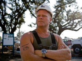 “To me, it’s all about education,”
says Mike Holmes of his mission to 
improve the building industry